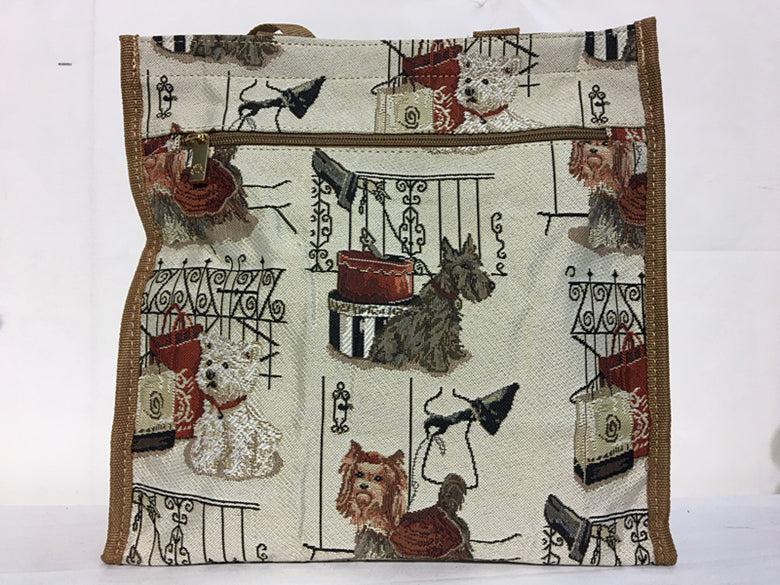 Tapestry Shopper Bag - Fashion Dog