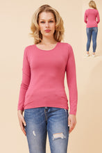 Load image into Gallery viewer, Caroline Morgan Viscose Stretch Top ~ Orchid
