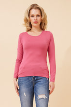 Load image into Gallery viewer, Caroline Morgan Viscose Stretch Top ~ Orchid
