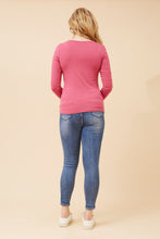Load image into Gallery viewer, Caroline Morgan Viscose Stretch Top ~ Orchid
