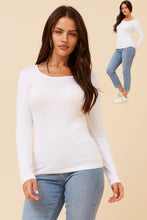 Load image into Gallery viewer, Caroline Morgan Viscose Stretch Top ~ White
