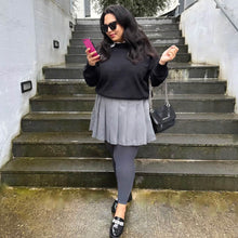 Load image into Gallery viewer, SNAG Footless Tights ~ Slate
