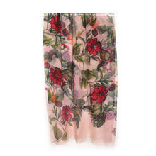 Load image into Gallery viewer, Botanical Bloom Blush Pink ~ Cotton/Modal Wearable Art Scarf
