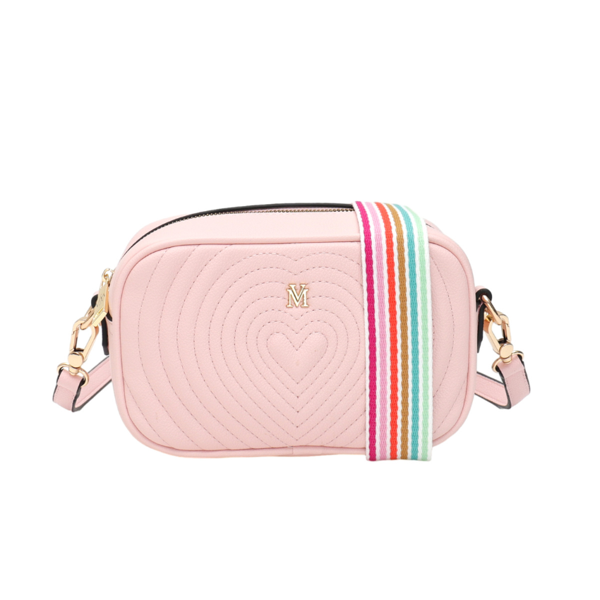 VERA MAY 'Willow' Vegan Handbag ~ Pink