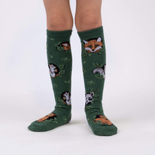 Load image into Gallery viewer, Woodland Watchers Knee Highs ~ Sock it to Me ~ Fit 7-10yrs, Sz 1-5

