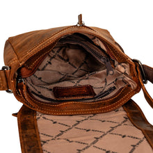 Load image into Gallery viewer, Greenwood Leather Henry Mid Size Messenger Bag ~ Sandal
