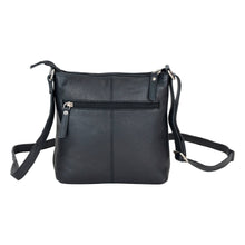 Load image into Gallery viewer, Greenwood Leather Sorrel Crossbody Bag ~ Black
