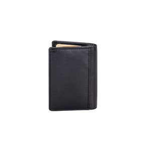 Greenwood Leather Freya Card Holder ~ Black