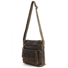 Load image into Gallery viewer, Greenwood Leather Amy Shoulder Bag ~ Brown

