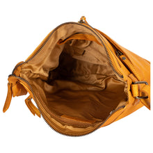 Load image into Gallery viewer, Greenwood Leather Kali Crossbody Bag ~ Yellow
