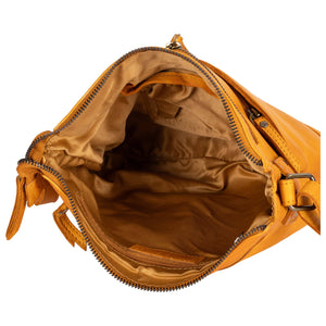 Greenwood Leather Kali Crossbody Bag ~ Yellow