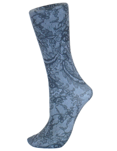 Celeste Stein ~ COMPRESSION Socks ~ Midnight Lace