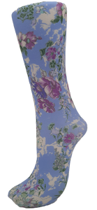 Celeste Stein ~ COMPRESSION Socks ~ Purple Klara