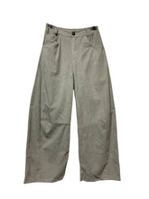 Load image into Gallery viewer, Colette Plain Barrel Leg Corduroy Pants v2 ~ Beige
