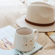 Load image into Gallery viewer, Splosh: Blossom Gold Floral Mug
