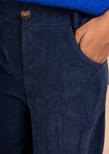 Load image into Gallery viewer, Colette Plain Barrel Leg Corduroy Pants v2 ~ Dark Green
