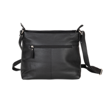 Load image into Gallery viewer, Greenwood Leather Willow Handbag ~ Classic Black
