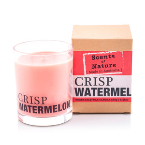 Crisp Watermelon Soy Candle 240g