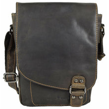 Load image into Gallery viewer, Greenwood Leather Hobart Shoulder Bag ~ Chocolate
