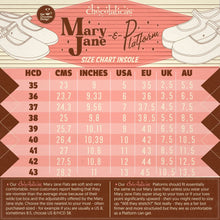 Load image into Gallery viewer, HCD Mary Janes ~ Rabbit Hole
