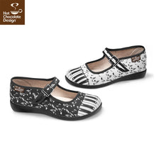 Load image into Gallery viewer, HCD Mary Janes ~ Thank You Music
