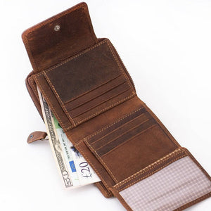 Greenwood Leather Tina Women's Wallet ~ Brown
