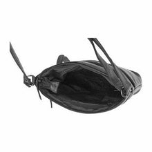 Load image into Gallery viewer, Greenwood Leather Isla Crossbody Bag ~ Black

