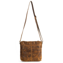 Load image into Gallery viewer, Greenwood Leather Lidia Crossbody ~ Camel
