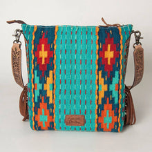 Load image into Gallery viewer, Western Leather Messenger Bag ~ Laney
