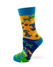 Load image into Gallery viewer, Best Thing About People...Their Dogs ~ Women&#39;s Crew Socks by FabDaz

