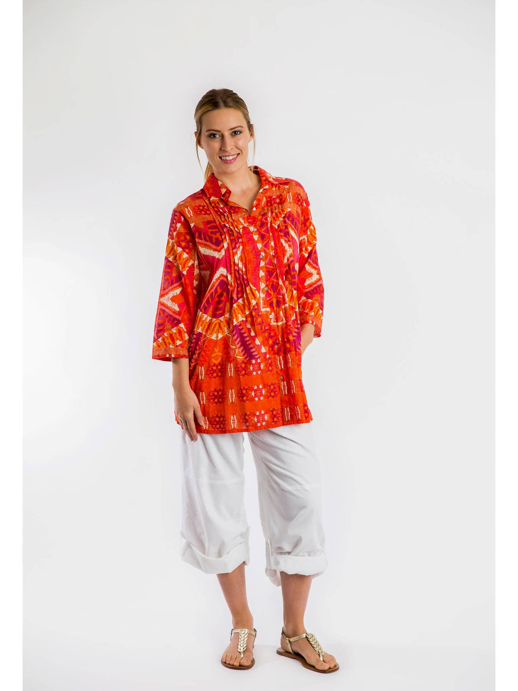 Mozaic Maroochy Shirt ~ Orla ~ Sz S-XXL