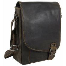 Load image into Gallery viewer, Greenwood Leather Hobart Shoulder Bag ~ Chocolate
