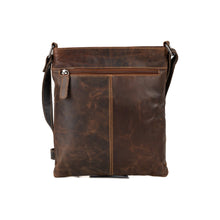 Load image into Gallery viewer, Greenwood Leather Lucy Ladies Cross Body Bag Lucy ~ Mid Brown
