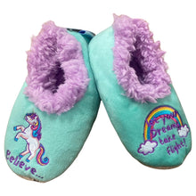 Load image into Gallery viewer, Slumbies® Cosy Toddler Slippers ~ Believe
