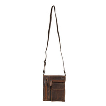 Load image into Gallery viewer, Greenwood Leather Lucy Ladies Cross Body Bag Lucy ~ Mid Brown
