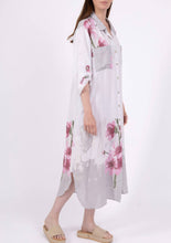 Load image into Gallery viewer, Colette Italian Made Linen Shirt Dress ~ Khaki
