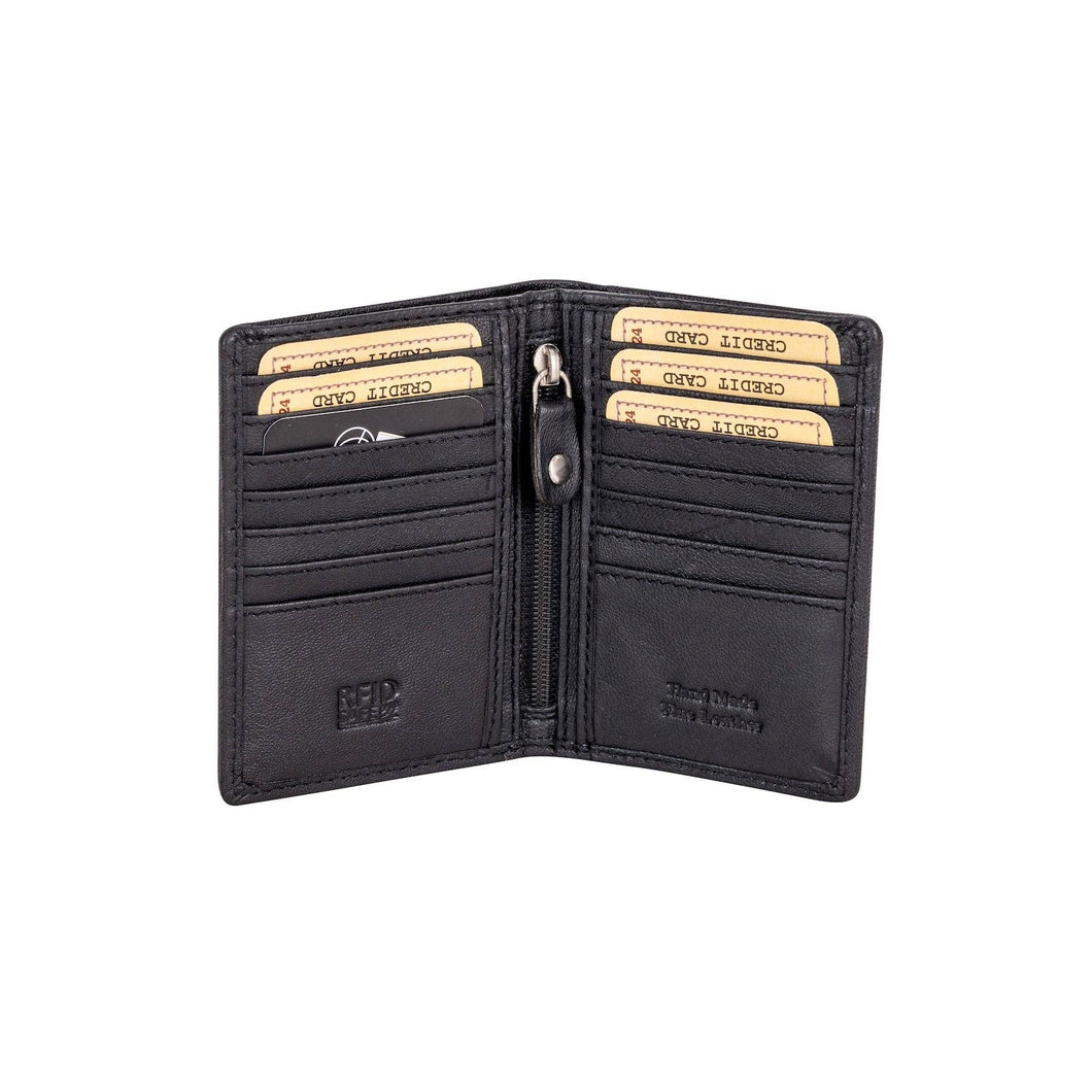Greenwood Leather Freya Card Holder ~ Black