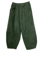 Load image into Gallery viewer, Colette Corduroy Barrel Leg Pants ~ Khaki
