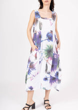 Load image into Gallery viewer, Colette Italian Made Linen Sleeveless Truffula Maxi Dress ~ L/Pink
