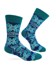 Load image into Gallery viewer, Clusterfuck Fixer ~ Mens Crew Socks by Fazdaz
