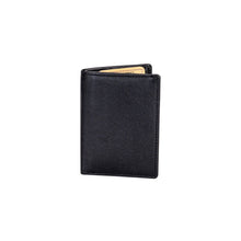 Load image into Gallery viewer, Greenwood Leather Freya Card Holder ~ Black
