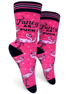Fancy as **** ~ Women's Crew Socks by Groovy Things