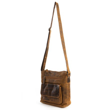 Load image into Gallery viewer, Greenwood Leather Lidia Crossbody ~ Camel
