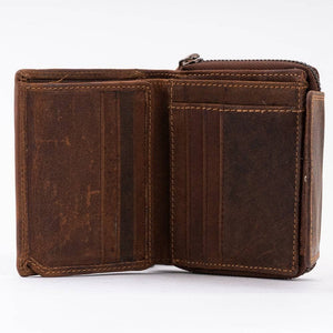 Greenwood Leather Tina Women's Wallet ~ Brown
