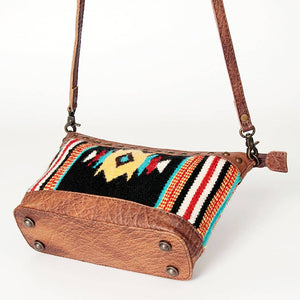 Western Leather Crossbody Bag ~ Lacey