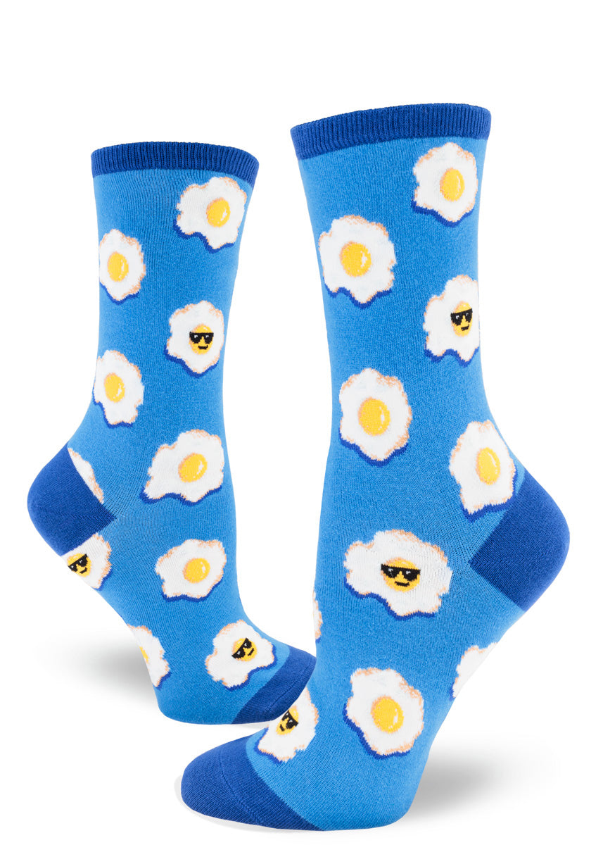 Fried Egg - Ladies Crew by Modsocks