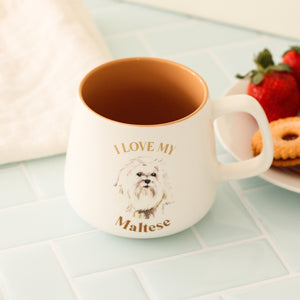 Splosh: I Love My Pet Mug ~ Maltese