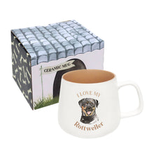 Load image into Gallery viewer, Splosh: I Love My Pet Mug ~ Rottweiler
