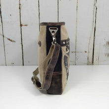 Load image into Gallery viewer, Backyard &#39;Lana&#39; Crossbody Bag ~ Canvas/Leather
