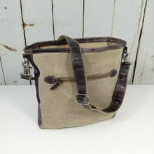 Load image into Gallery viewer, Backyard &#39;Lana&#39; Crossbody Bag ~ Canvas/Leather
